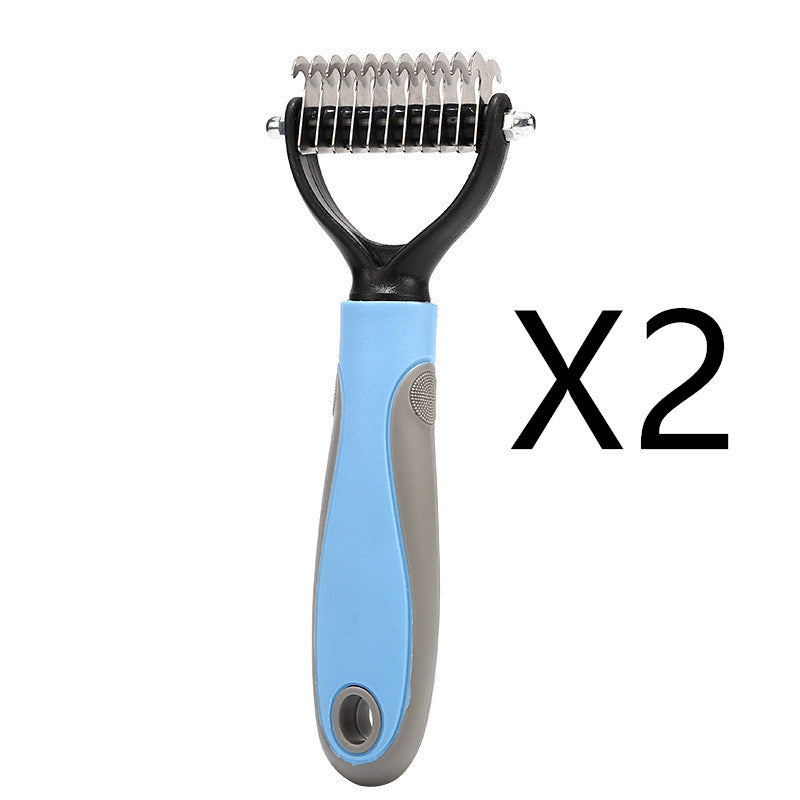 Double Sided Pet Grooming Brush: The Essential Tool for Pet Owners