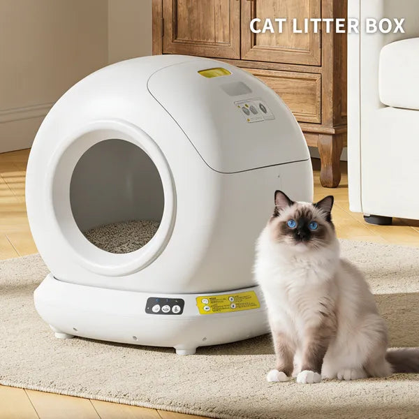 Transforming Your Cat's Bathroom Experience with the Smart Self-Cleaning Enclosed Pet Litter Box