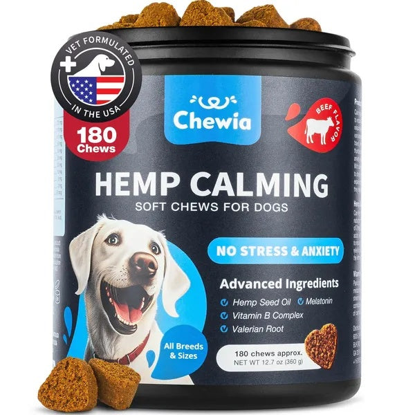 Hemp Calming Chews Anxiety Relief Treats