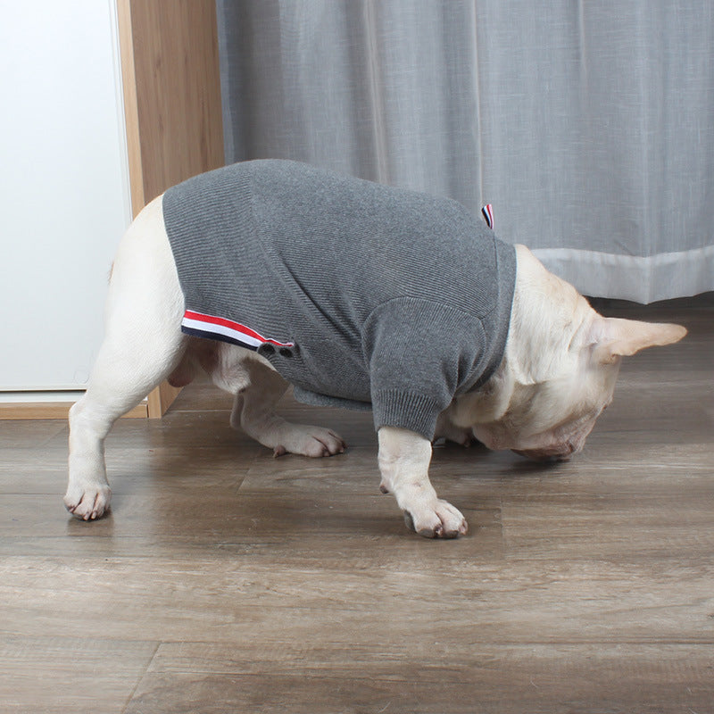 Festive Christmas Pet Autumn Winter Warm Sweater Outfit