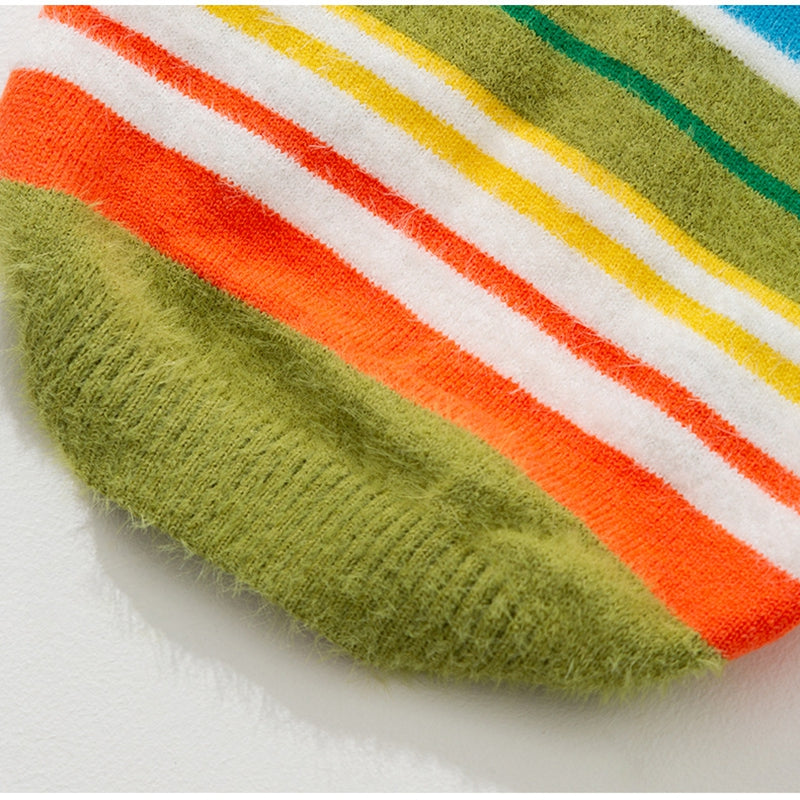 New Pet Autumn Winter Striped Sleeveless Sweater Clothes