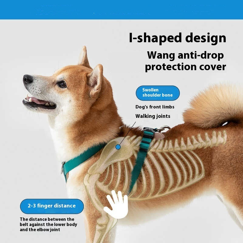 Multifunctional Explosion Proof Pet Chest Strap Rope Leash