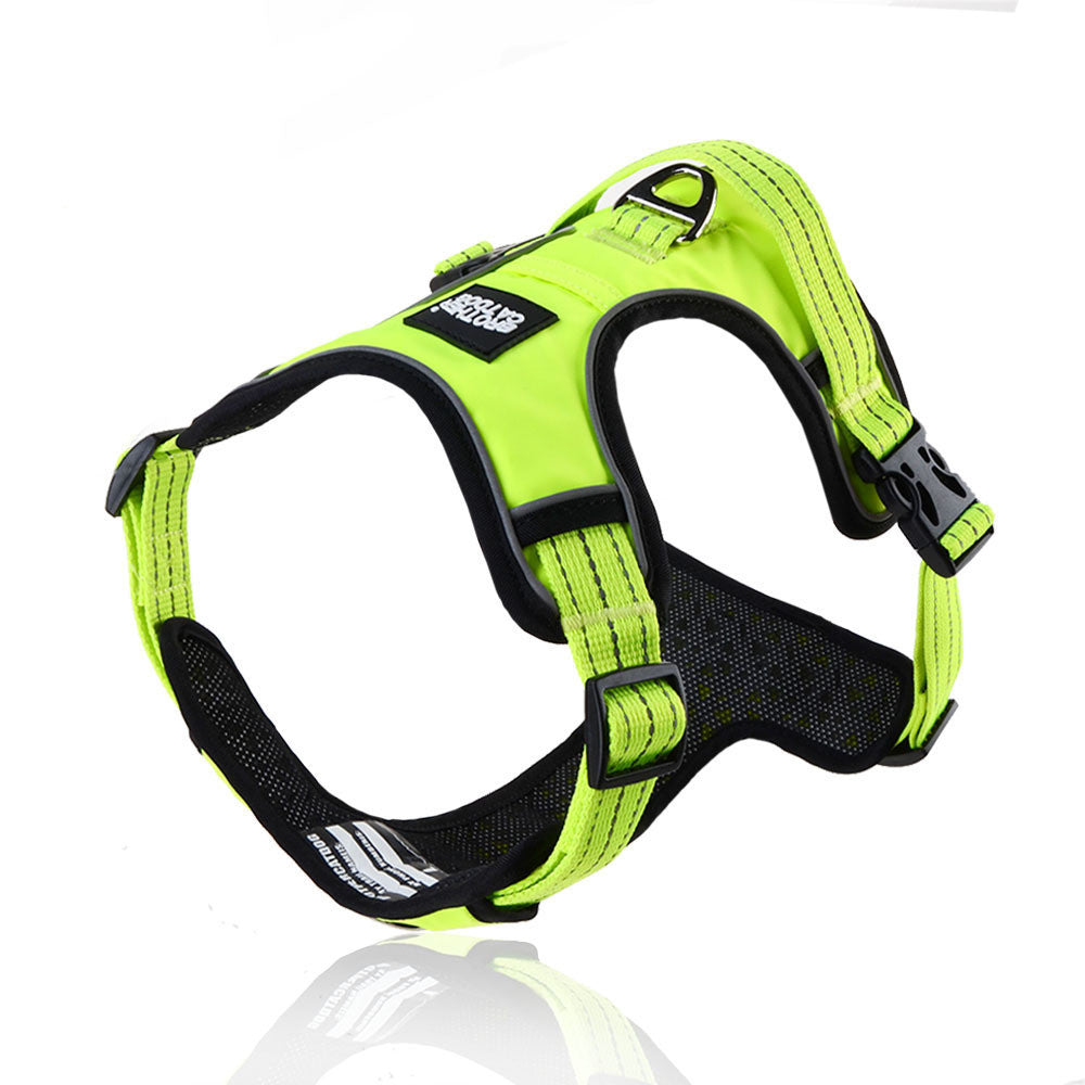Reflective Breathable Pet Rope Vest Type Leash Supplies