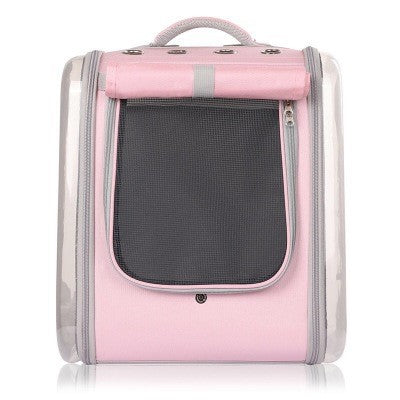 Portable Pet Backpack Travel Carrier Bag
