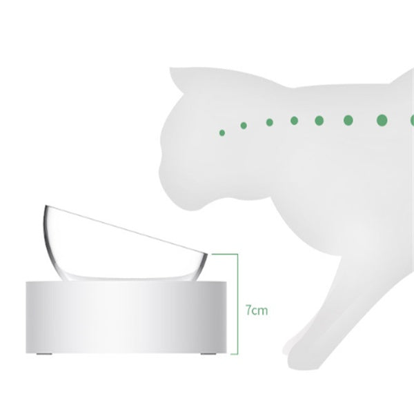 Adjustable Pet Feeding Bowl Elevated Anti-Tumble Design