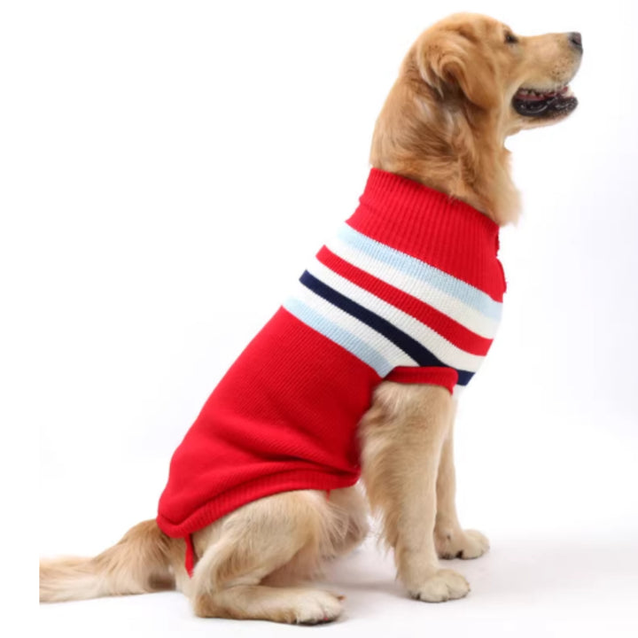 Pet Sweater Clothes For Medium To Large Breed Warm Outfit