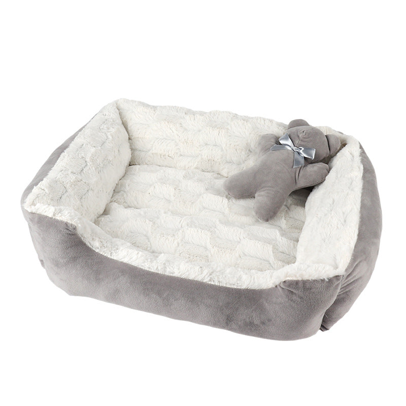 Pet Soft Comfortable Cozy Nest Bed