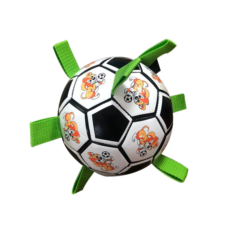 Pet Football Chew Toy Durable Bite Resistant Molar Toy