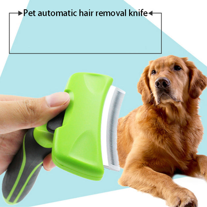 Pet Deshedding Grooming Comb Hair Removal Rake Tool