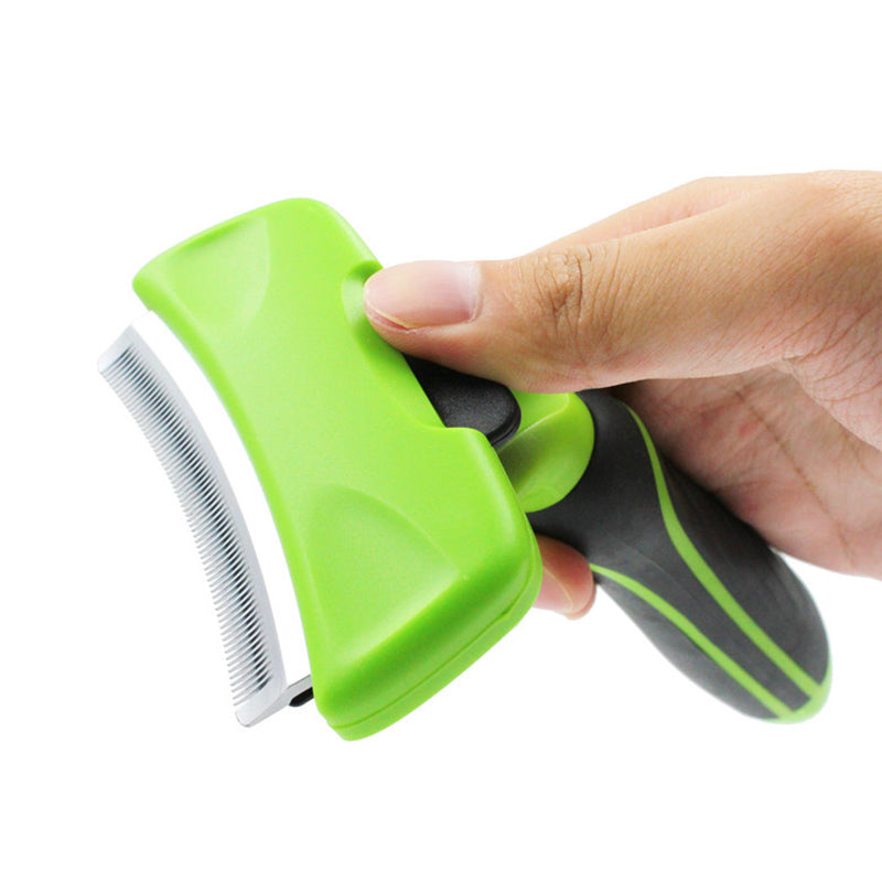 Pet Deshedding Grooming Comb Hair Removal Rake Tool