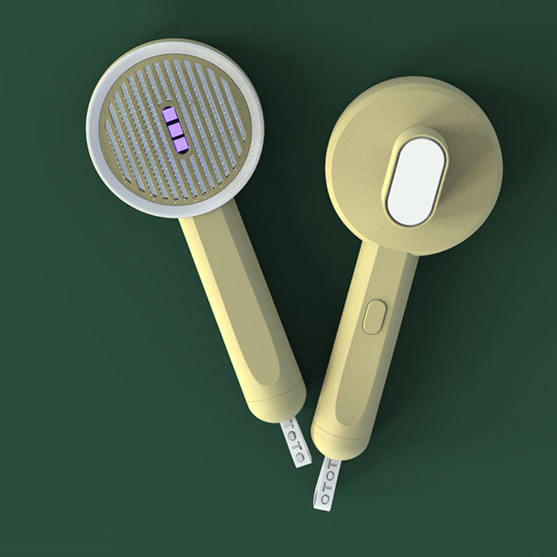 2 In 1 Pet Grooming Comb UV Detection Hair Removal Tool