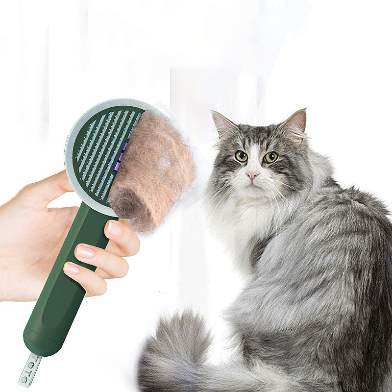 2 In 1 Pet Grooming Comb UV Detection Hair Removal Tool