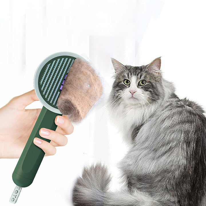 2 In 1 Pet Grooming Comb UV Detection Hair Removal Tool