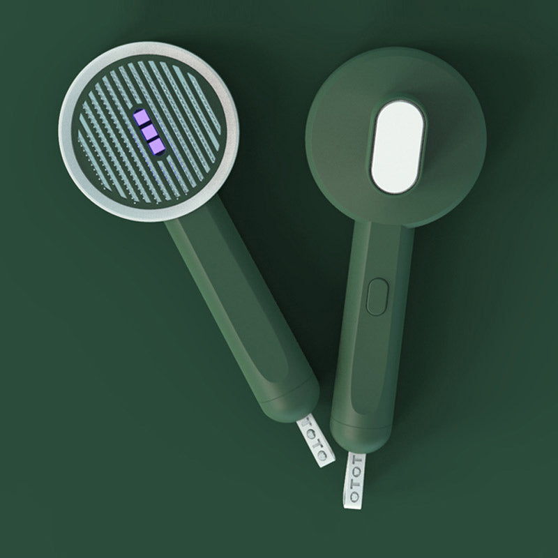 2 In 1 Pet Grooming Comb UV Detection Hair Removal Tool