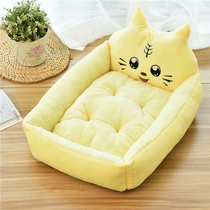 Pet Large Warm Cozy Fleece Nest Bed House