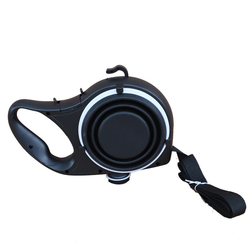 Multifunctional Pet Leash Portable Water Bottle Walking Lead
