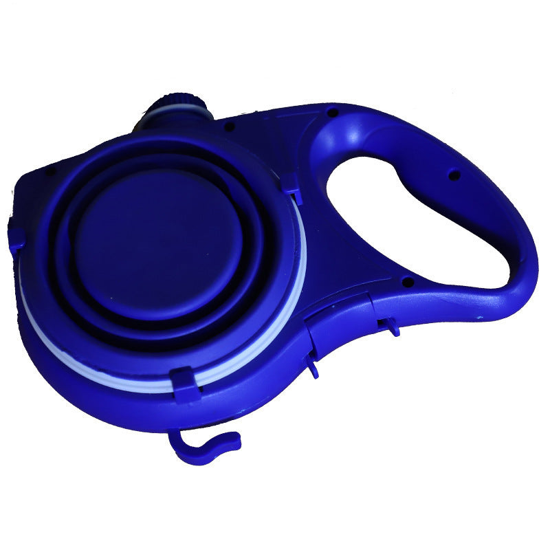 Multifunctional Pet Leash Portable Water Bottle Walking Lead