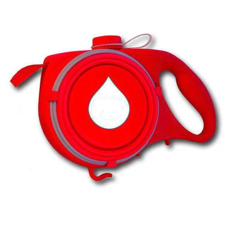 Multifunctional Pet Leash Portable Water Bottle Walking Lead