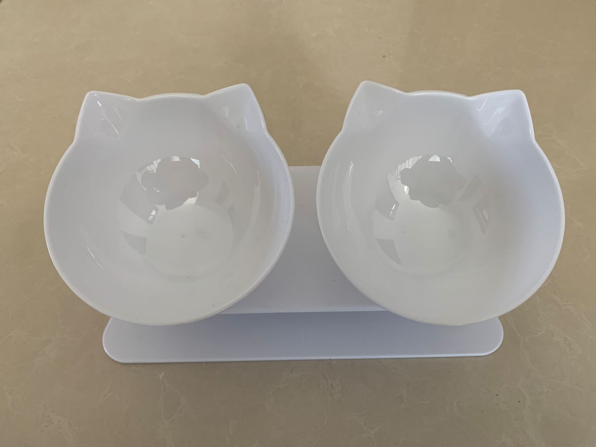 Adjustable Pet Feeding Bowl Elevated Anti-Tumble Design