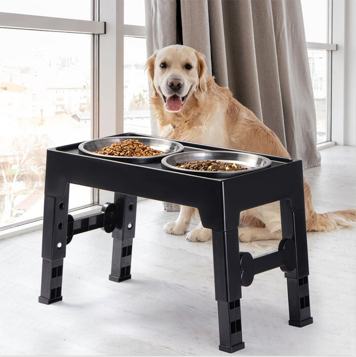 Pet Lifting Feeding Bowl Neck Support Anti-Tumble Design