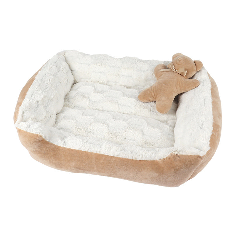 Pet Soft Comfortable Cozy Nest Bed
