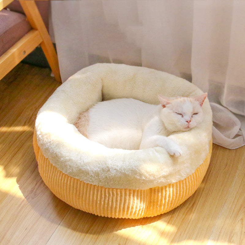 Pet Four Seasons Enclosed Cozy Pad Bed