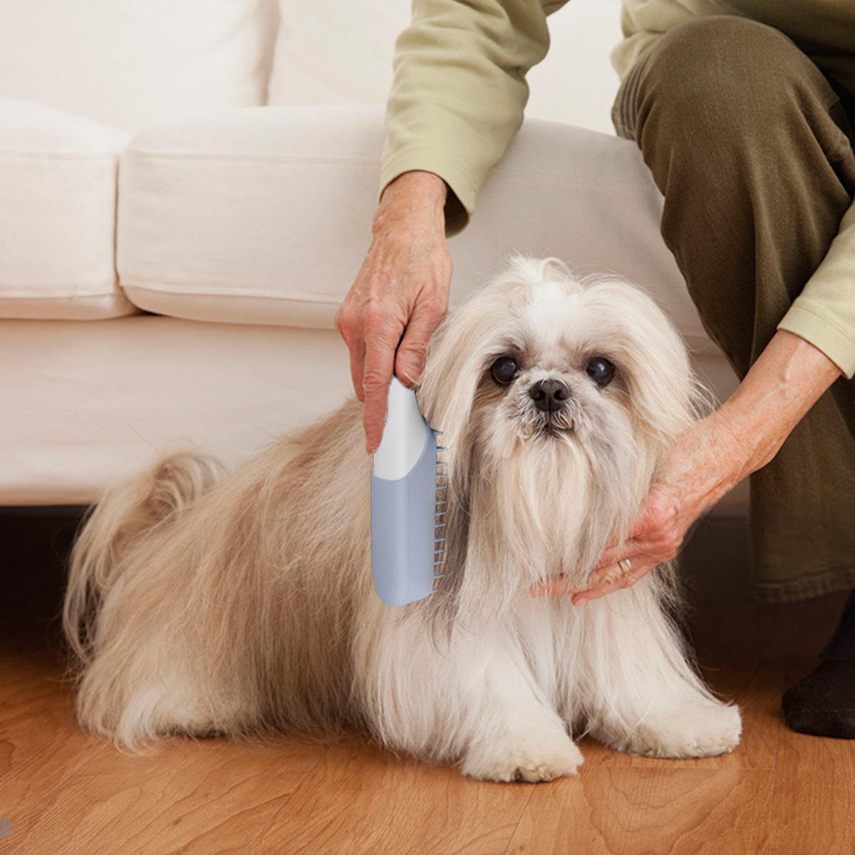 Pet Silicone Massage Grooming Comb Fur Removal Cleaning Brush