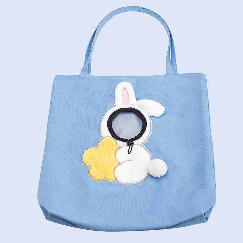 Animal Shaped Portable Pet Backpack Diaper Shoulder Carrier Bag
