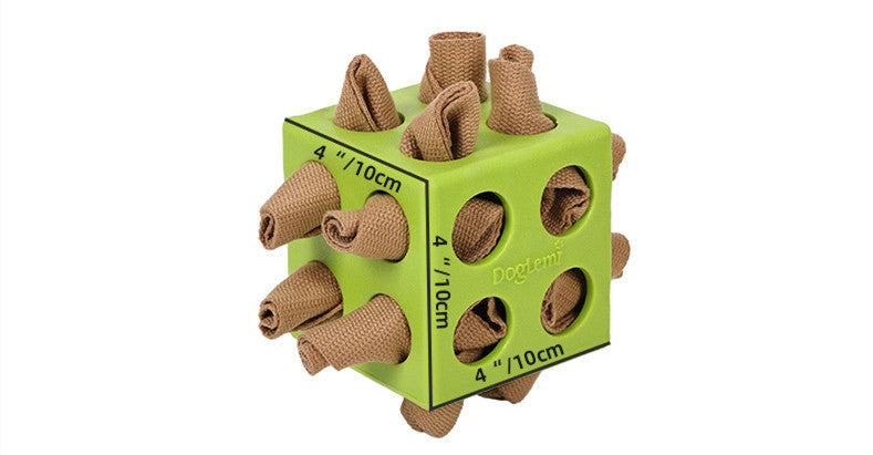 Pet Cube Chew Toy Long Lasting Educational Molar Toy
