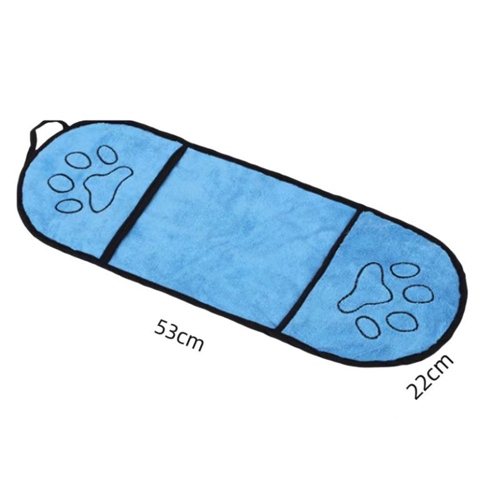 Specially Designed Pet Bath Towel Quick Absorbent Water Drying Towel