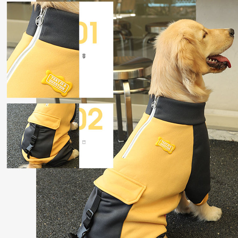 Fashion Pet Warm Four Legged Dog Sweater Outfit