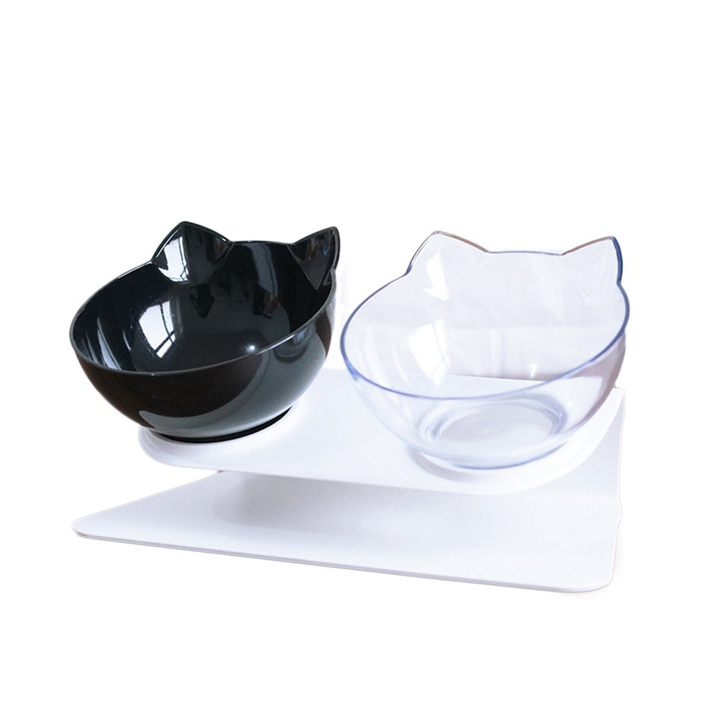 Adjustable Pet Feeding Bowl Elevated Anti-Tumble Design