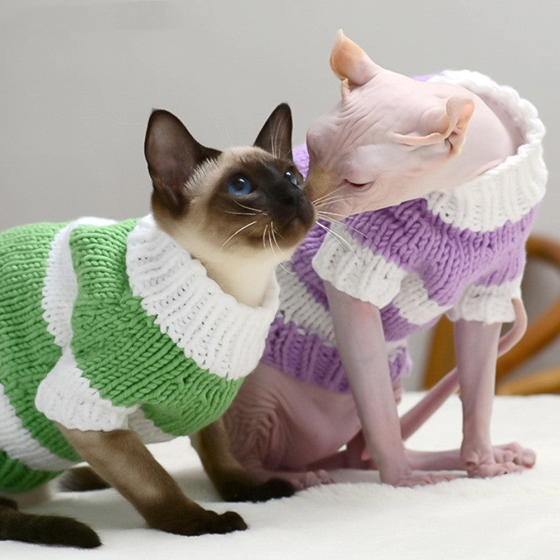 Pet Warm Sweater Soft Comfortable Clothing For Cold Weather