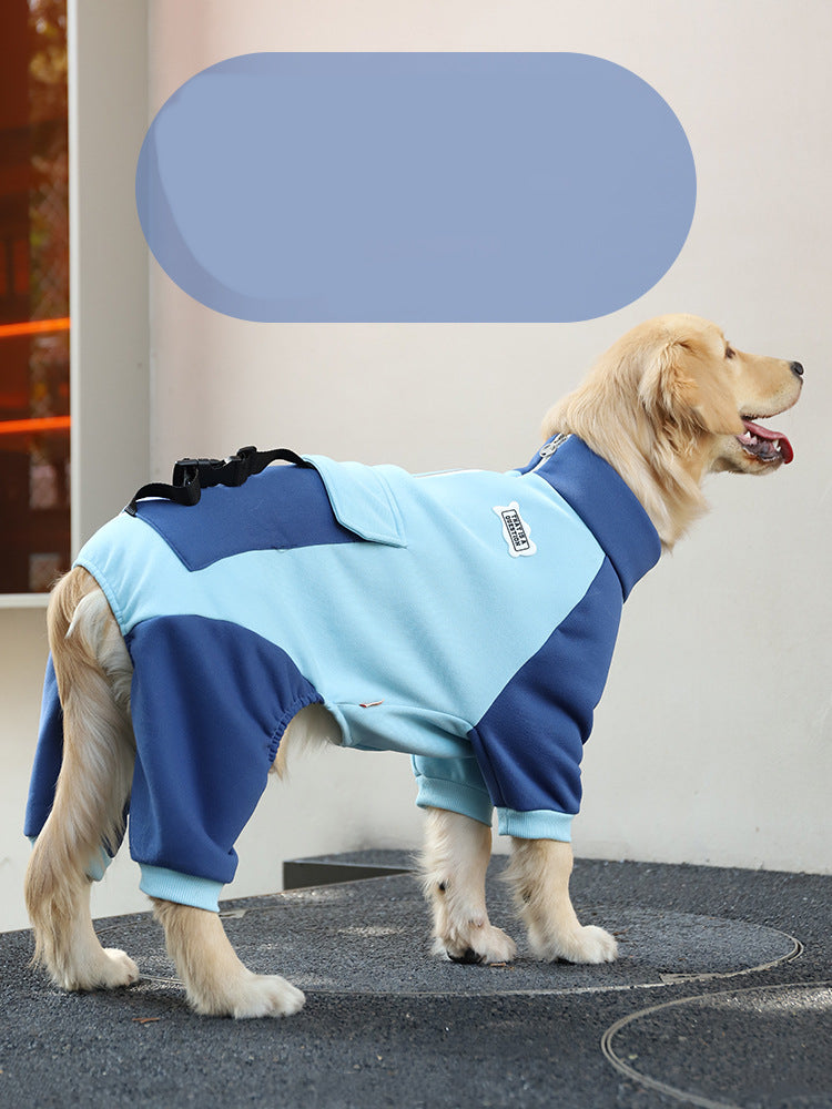 Fashion Pet Warm Four Legged Dog Sweater Outfit