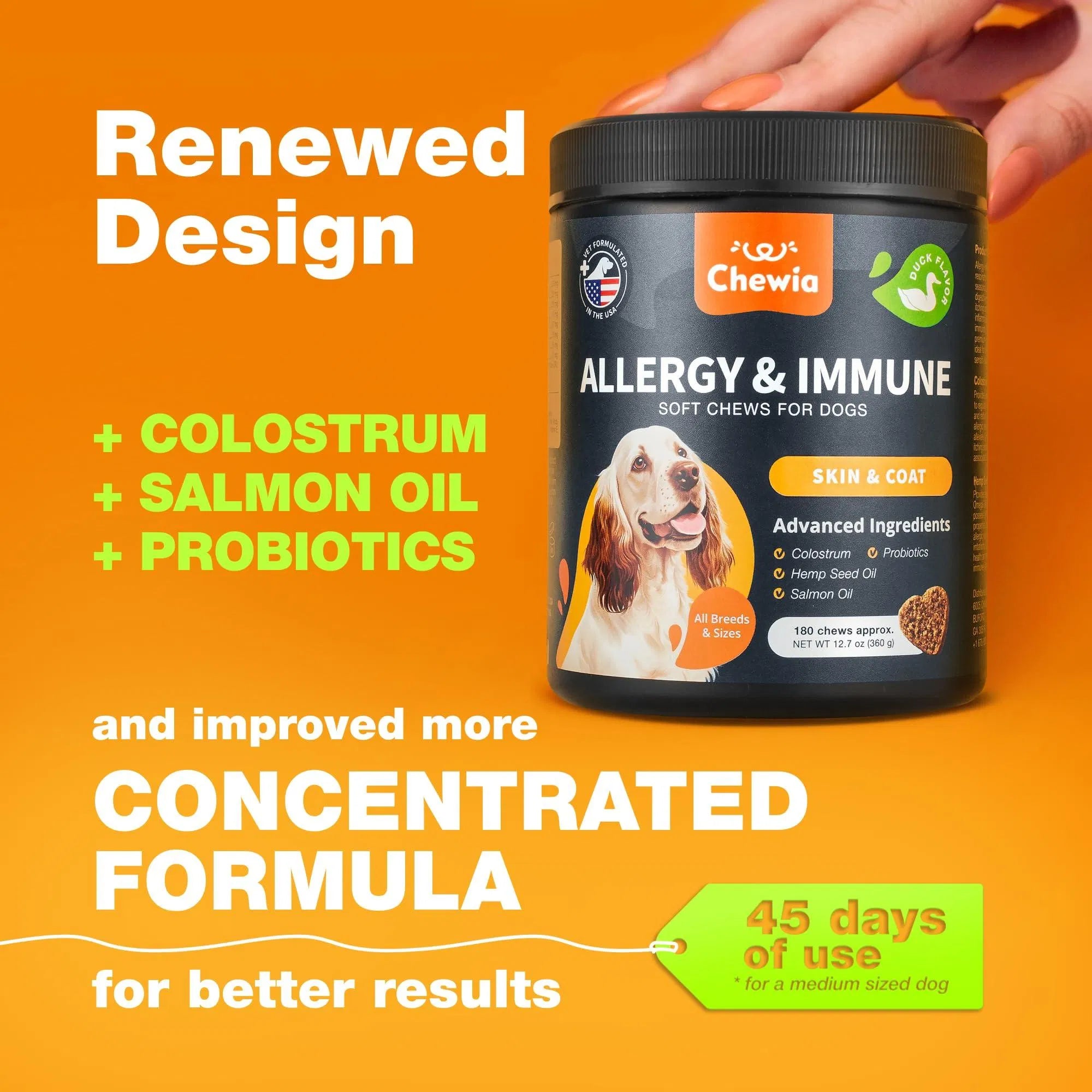 Allergy Relief Chews Itch & Skin Support Treats