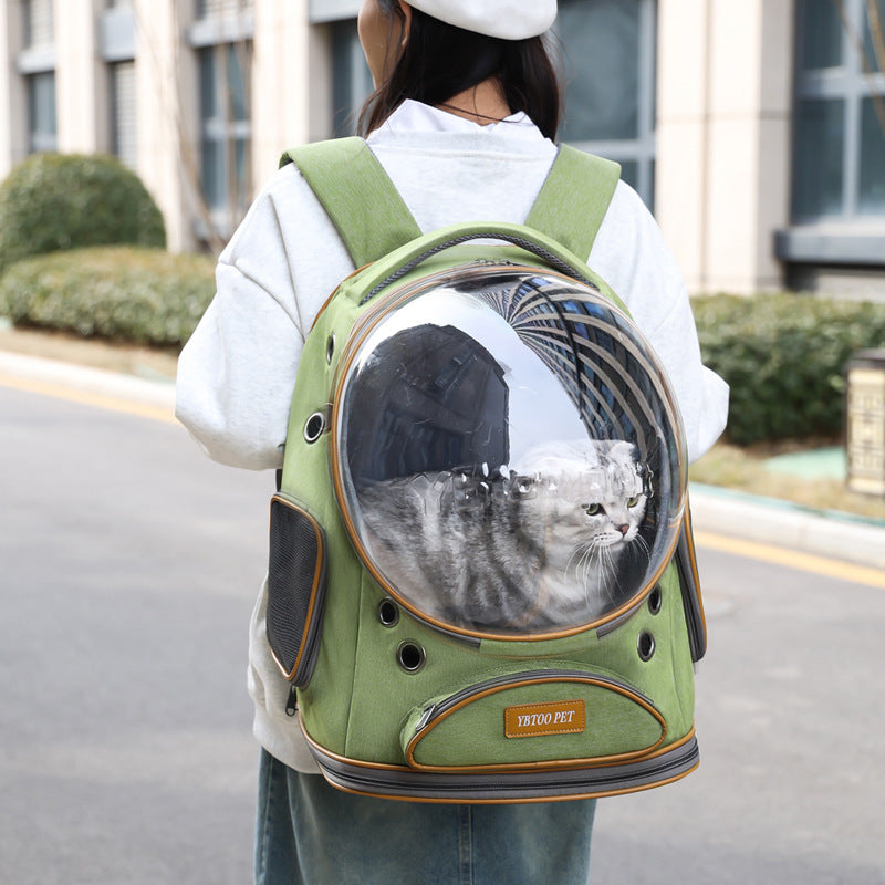 Visual Transparent Large Capacity Pet Portable Backpack Carrier Bag