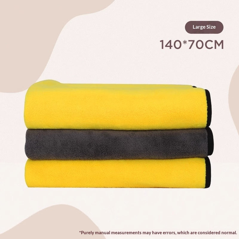Super Absorbent Pet Bath Towel Quick Drying Bathing Towel