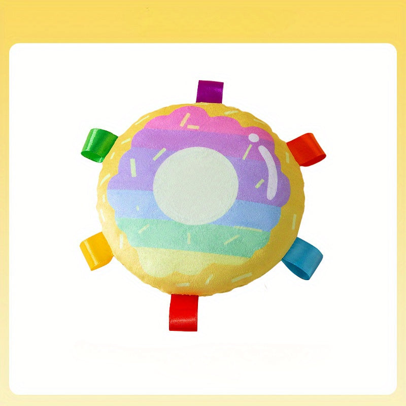 Pet Bite Resistant Plush Flying Disc Outdoor Training Toy