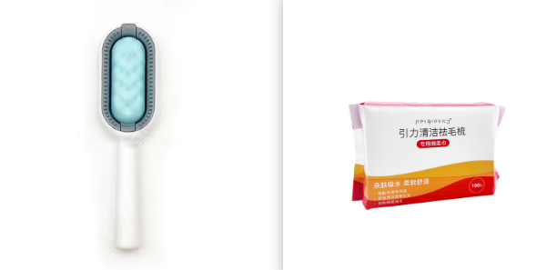 Pet Grooming Dematting Comb Hair Removal Brush With Tank