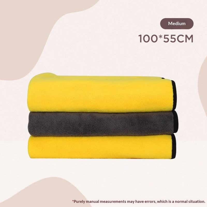 Super Absorbent Pet Bath Towel Quick Drying Bathing Towel