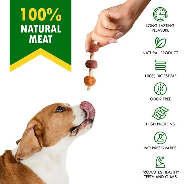 Grain-Free Rawhide Chews Duck Chicken Snacks