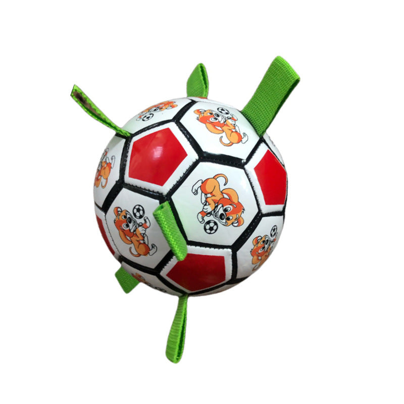 Pet Football Chew Toy Durable Bite Resistant Molar Toy