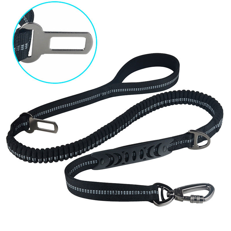 Car Traction Pet Walking Rope Leash Outdoor Tool