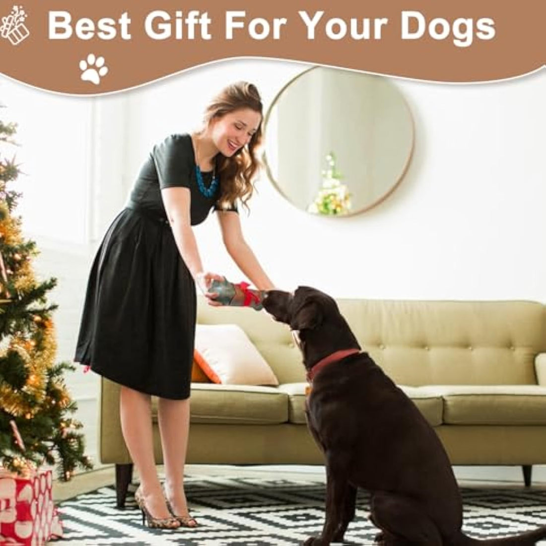 Pet Indestructible Bacon Flavored Durable Chew Toy For Aggressive Chewers