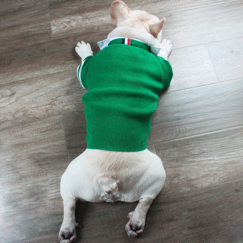 Festive Christmas Pet Autumn Winter Warm Sweater Outfit