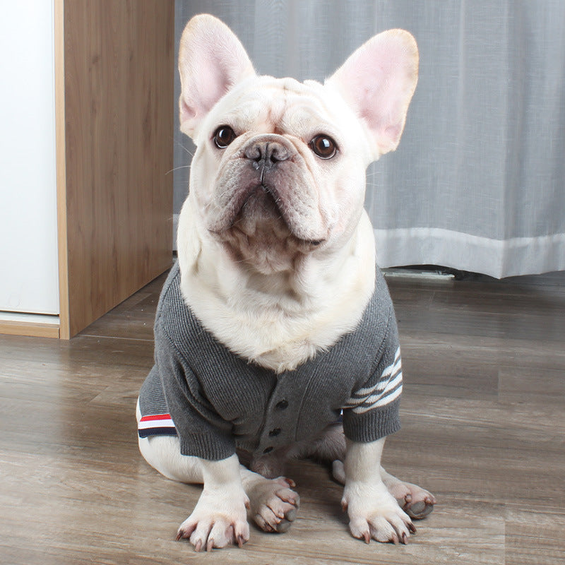 Festive Christmas Pet Autumn Winter Warm Sweater Outfit