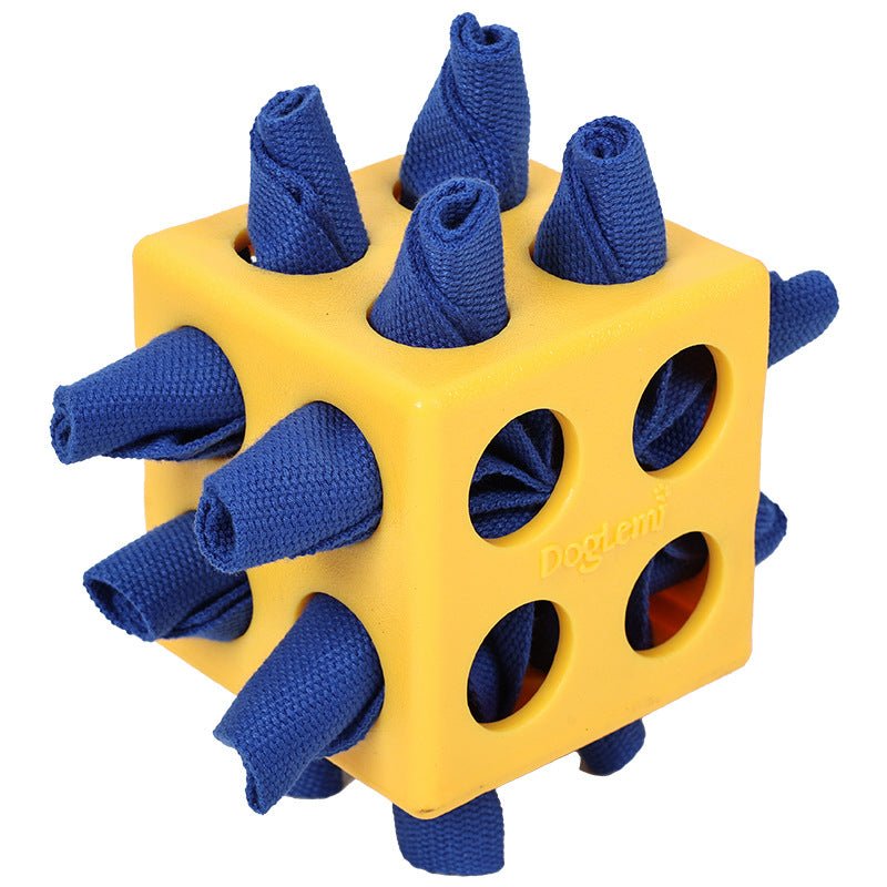 Pet Cube Chew Toy Long Lasting Educational Molar Toy