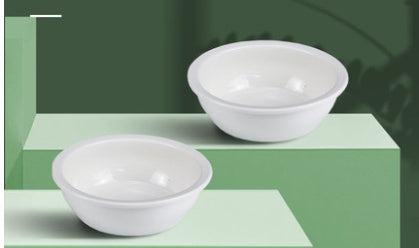 Ceramic Pet Feeding Bowl Cervical Spine Support Design