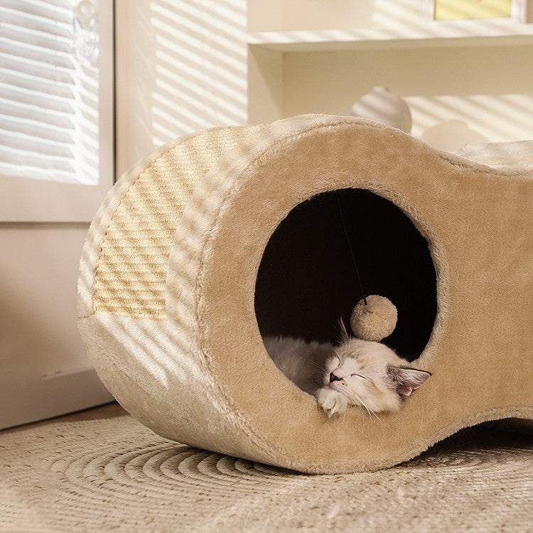 Pet Large Warm Cozy Fleece Nest Bed House
