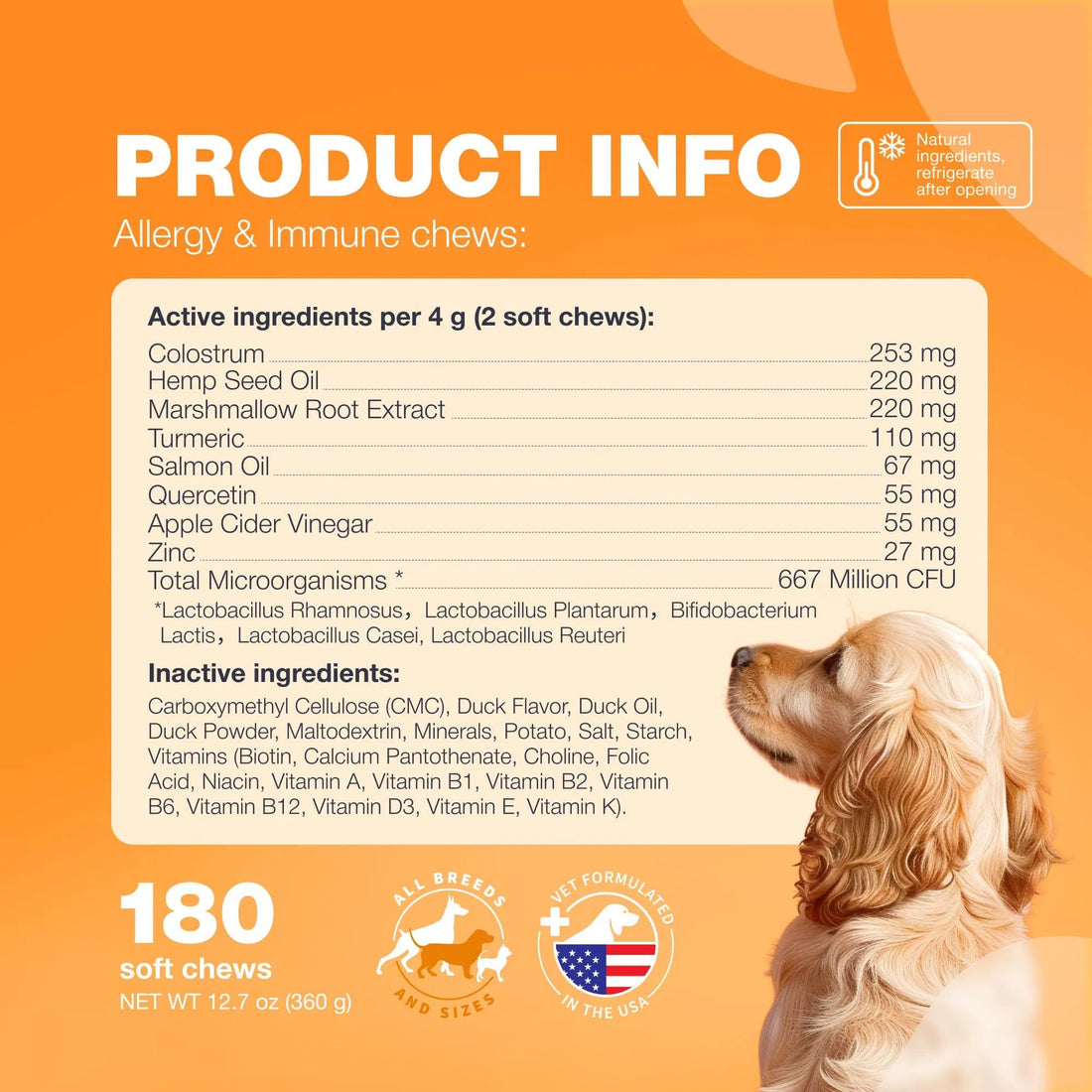Allergy Relief Chews Itch & Skin Support Treats